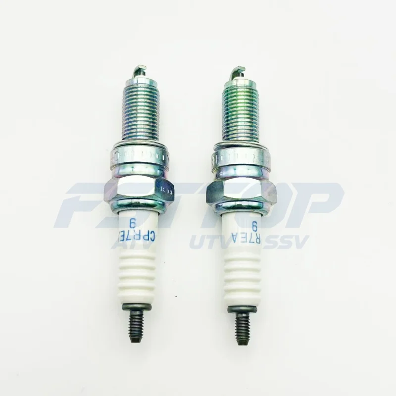 2PCS CPR7EA-9 spark plug for SEGWAY Snarler AT5 AT6 L S T3b E5 Villain SX10 Fugleman UT10 Snarler570 A1-A6 ATV Quad F01A20400001