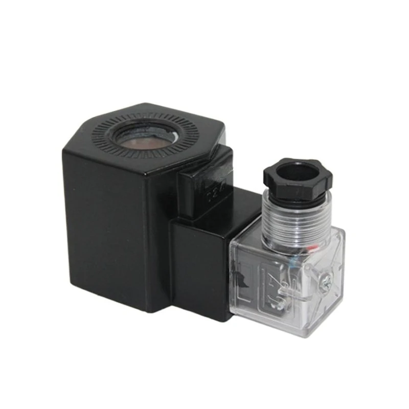 

Катушка гидравлического клапана Электромагнит 01 03 D12V 24 110 220 240 Распределительная коробка с вилкой