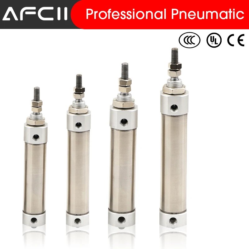 CDJ2B Type Mini Stainless Steel Pneumatic Cylinder Double Acting CDJ2B10 CDJ2B16 Small Single Rod Air Cylinder