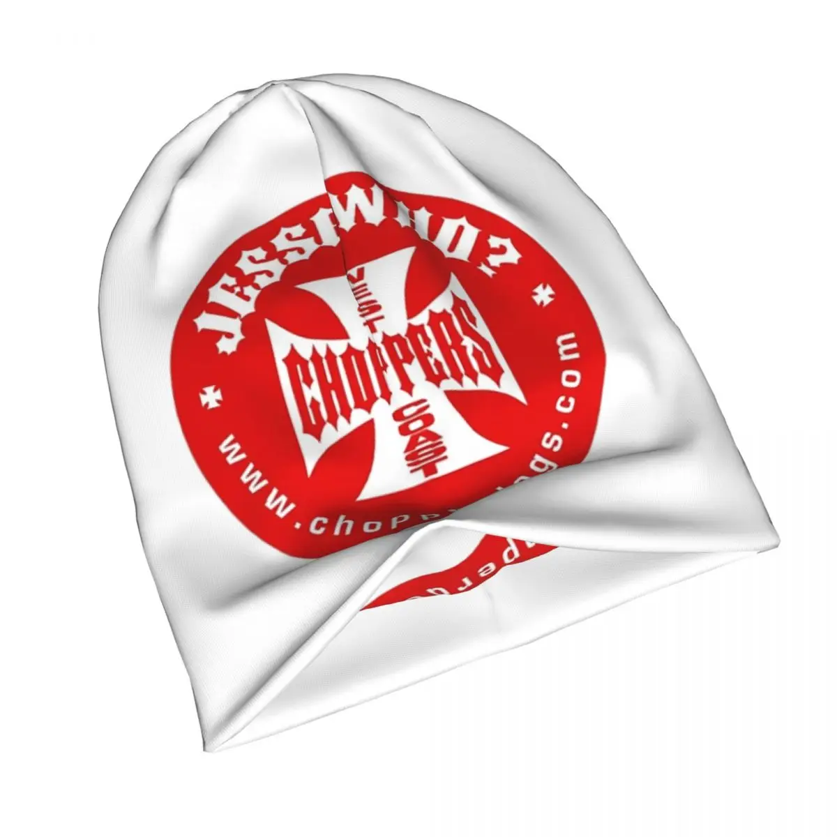 شخصية الساحل الغربي الحديد الصليب المروحيات Skullies قبعة حريمي الدافئة الخريف الشتاء قبعة محبوك بونيه قبعات للجنسين الكبار