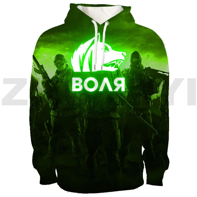 Shooting War Game S.T.A.L.K.E.R. 2 Heart of Fashion 3D Hoodies Fashion Women Anime Pullovers Stalker 2 Mens Sweatshirts Clothes