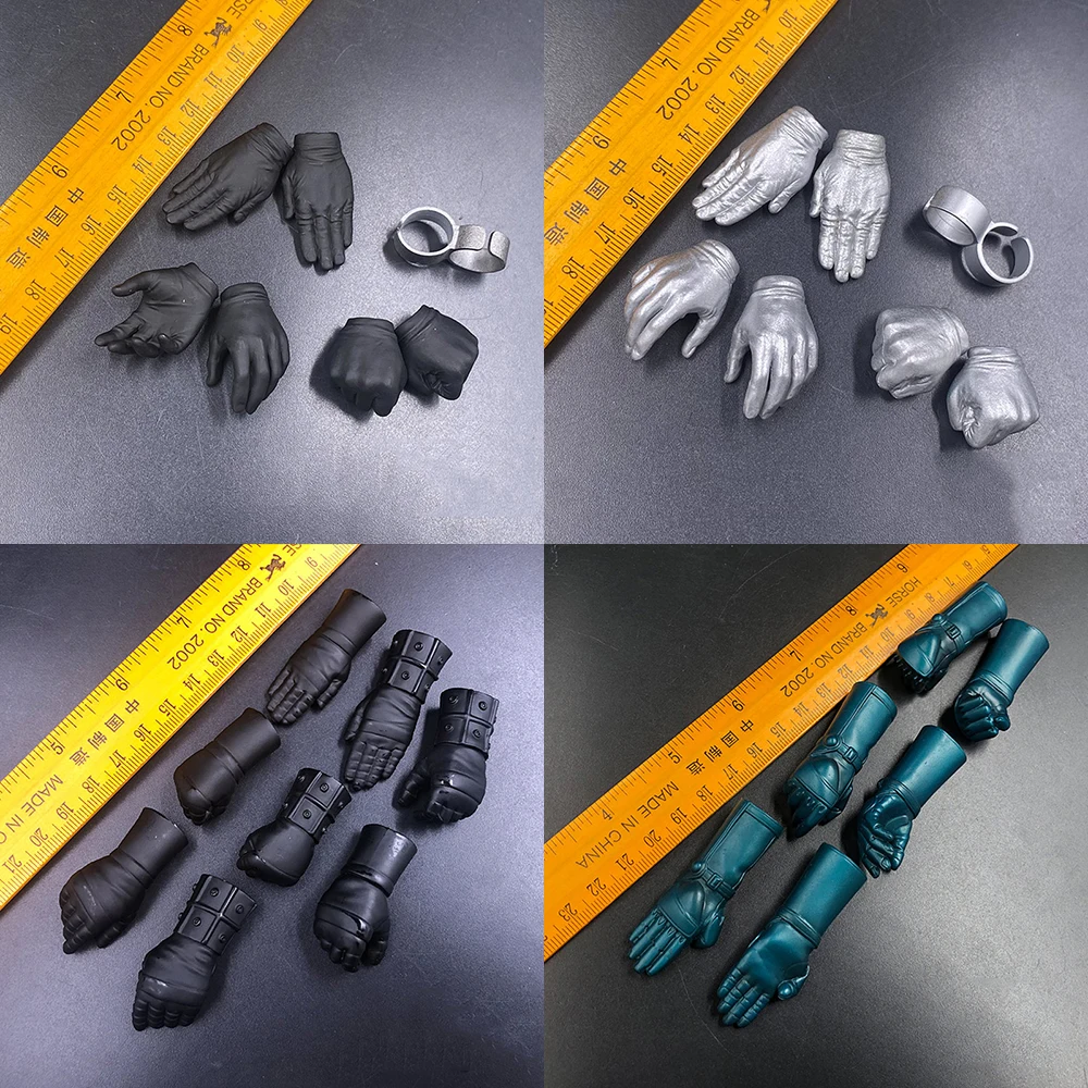 Medicom Rah 1/6ทหารมือมือ Gloved ชุดอุปกรณ์เสริมสำหรับ Diy 12นิ้วตุ๊กตาขยับแขนขาได้ของเล่น