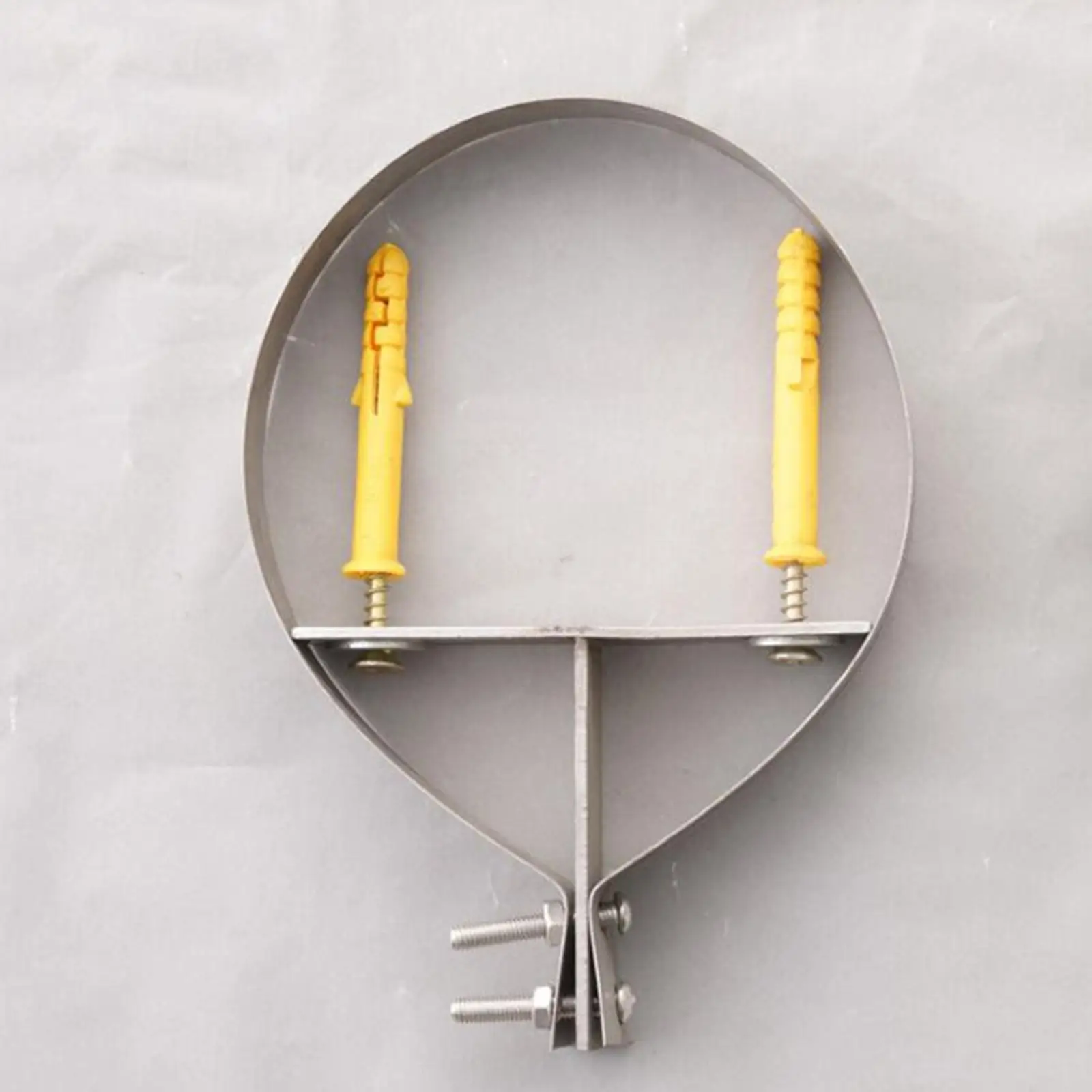 Adjustable Chimney Pipe Bracket Flue Liner Clamp Metal Holder for Stove Pipe Wall Hanger
