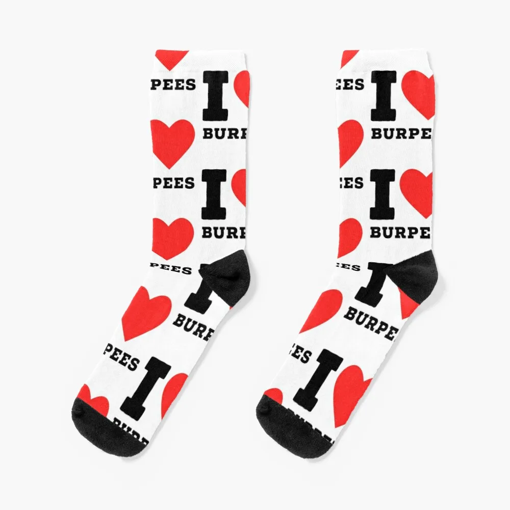 

I love burpees Socks Warm Socks For Men Sport Socks Men