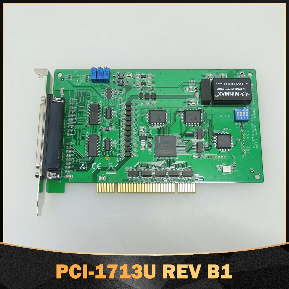 For Advantech Capture Card 32-Channel Isolated High-speed Analog Input Card PCI-1713U REV B1