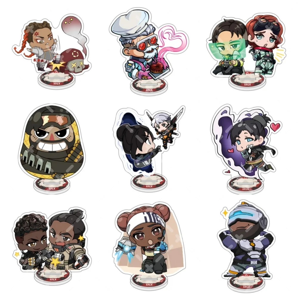 Apex Legends Lifeline Q Version Acrylic Stand, Heal Drone Design Game Character Desk Decor Fans Gift