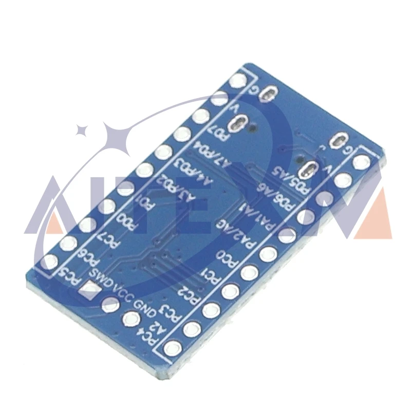 AITEXM ROBOT CH32V003 Макетная плата Минимальная системная плата Core Мини-плата RISC-V CH32V003F4P6 Модуль микроконтроллера Синий