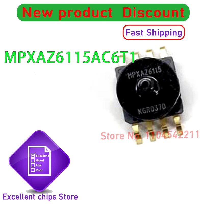 

1pcs/lot New Original MPXAZ6115AC6T1 MPXAZ6115AC MPXAZ6115 In Stock