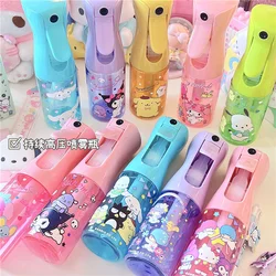 Botella de Spray Kawaii Sanrio Hello Kitty, pulverizador de hidratación continua de alta presión de gran capacidad, Kuromi My Melody, 200ml