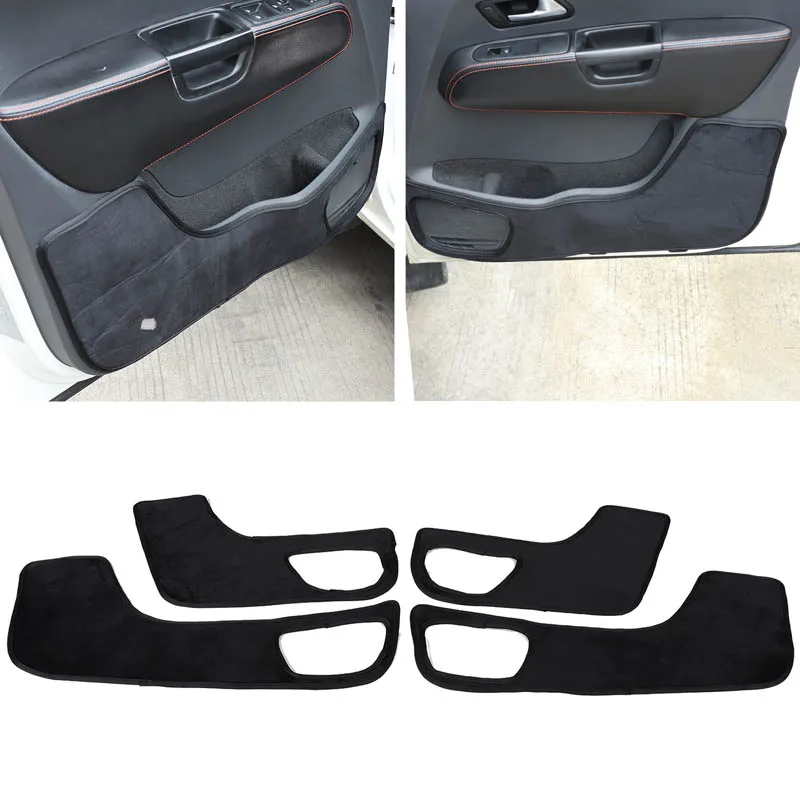 

Car Door Anti Kick Pad Inner Door Anti Dirt Protector Pad Door Panel Scratch Cover Car Accessory For Volkswagen Amarok 2011-2018