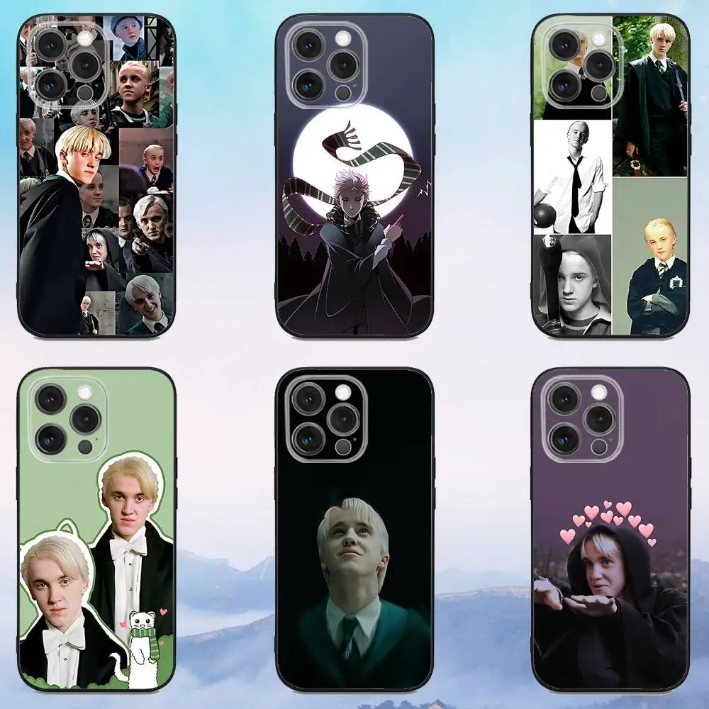 

Actor D-Draco M-Malfoy Phone Case For iPhone 16e,16,15,14,13,12,11,Pro,X,XS,Max,XR,Plus,Mini Soft Black Cover