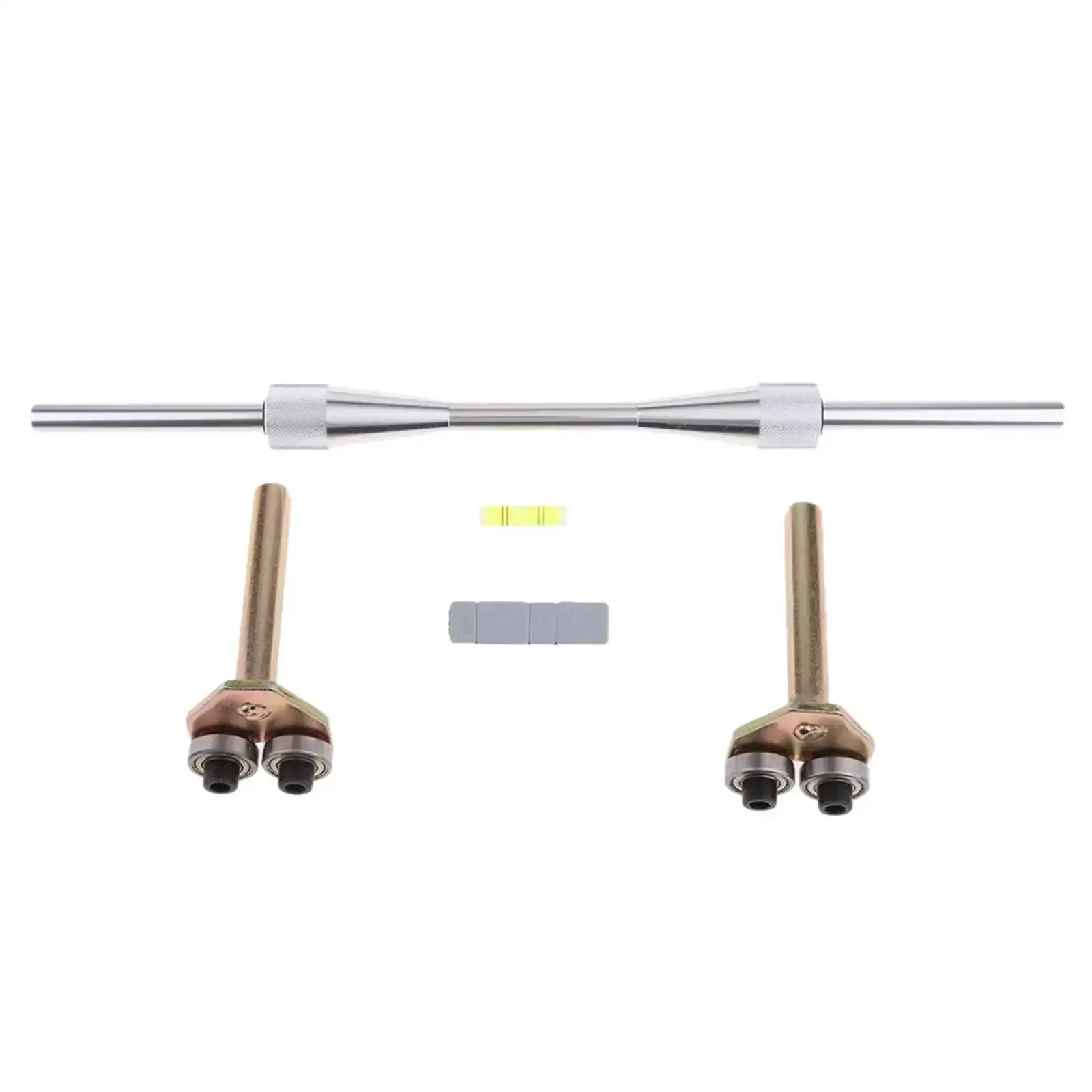 

Portable Motorbike Tire Balancing Tool Kit Aluminum Alloy Wheel Truing Stand for Shop Garage Use