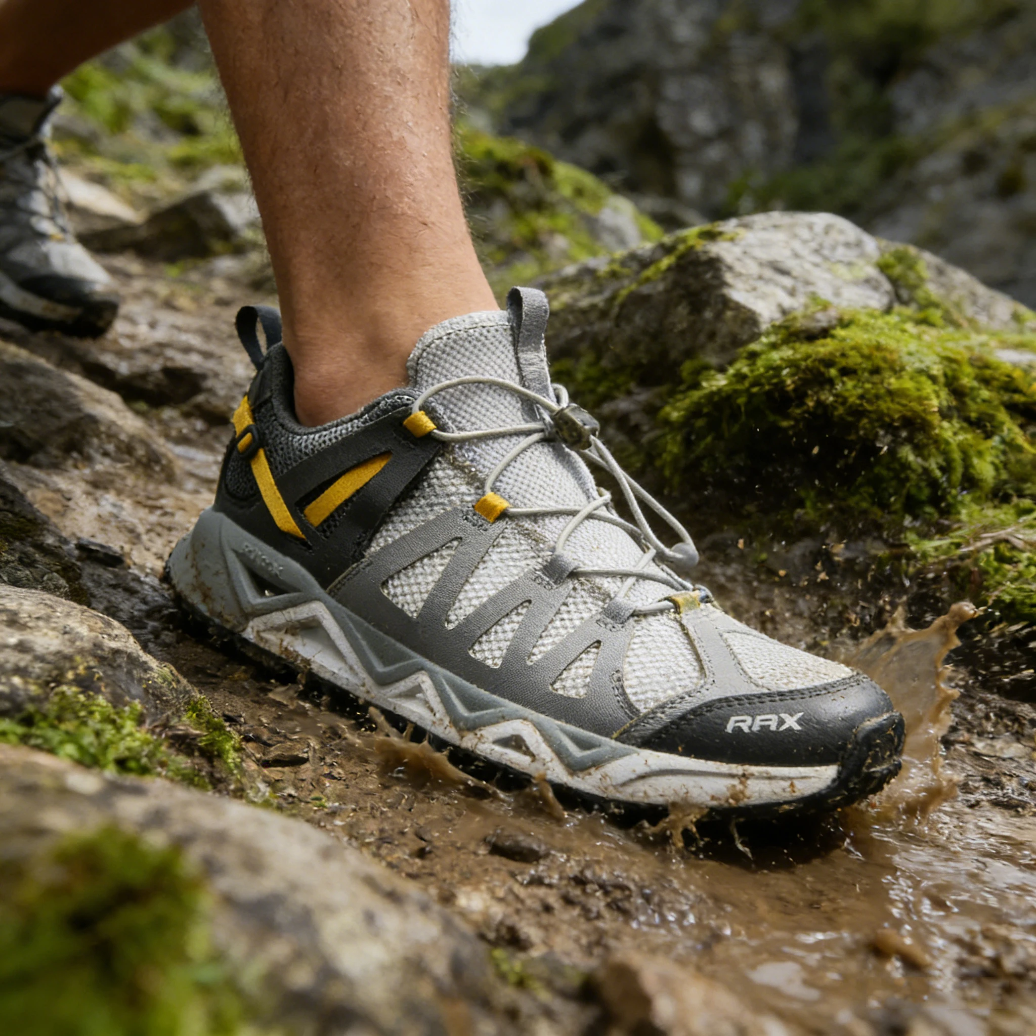RAX Breathable Slip-Resistant Quick-Dry Water Shoes for Stream Walking And Water Sports - Outdoor Hyphen Footwear