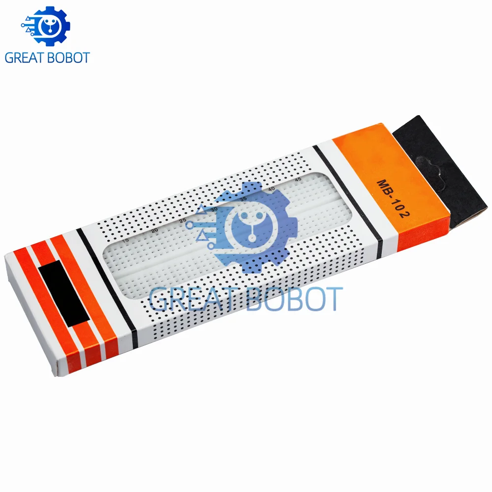 BS MB-102 830 Points Solderless Breadboard 1PCS 400 Hole PCB Test Board Circuit DIY Development
