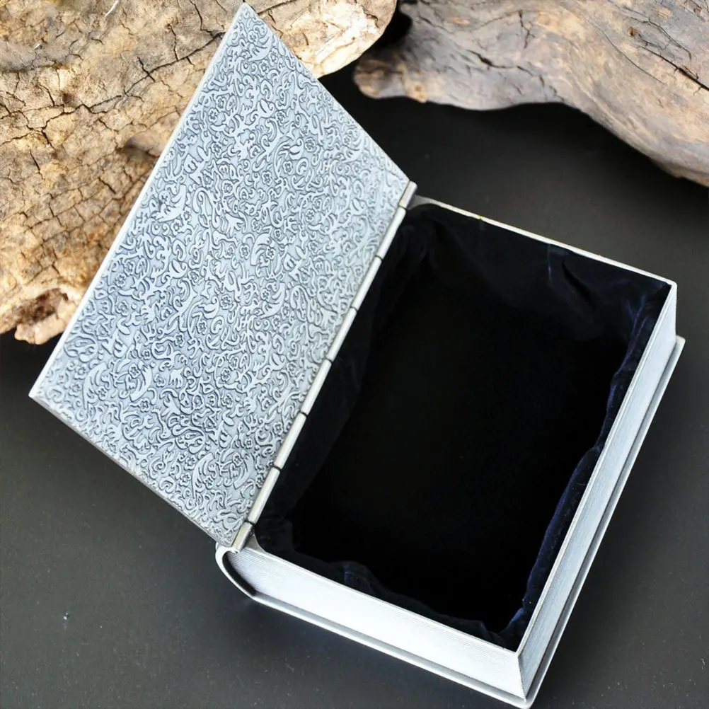 

Рельефная шкатулка для драгоценностей в винтажном стиле с рисунком пиратского корабля, декоративный футляр для хранения ювелирных изделий, прочный органайзер из сплава