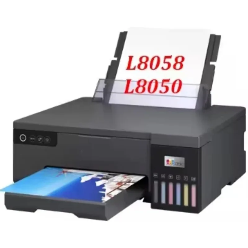 New 6 Color A4 L8050 Photo Printer Sublimation Printer for Epson L8058 Imprimante Inkjet Printer L805
