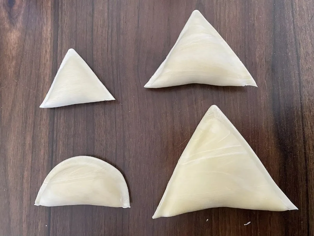 Picture 5: factory direct supply automatic samosa roti maker chapati making pastry machine pakistan india samosa making machine low price