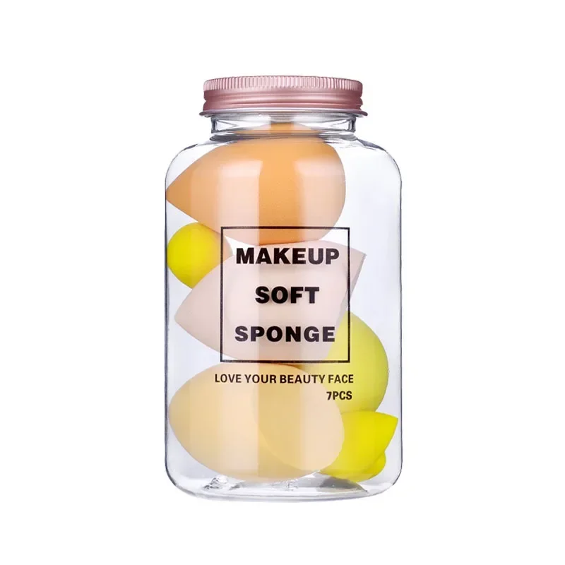 Makeup Puff Sponge Drift Bottle Beauty Egg Water Drop Bevel Cut Mini Mixed Size Makeup Sponge Powder Puff Dry and Wet Combined