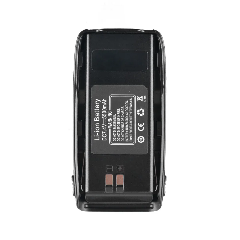Walkie Talkie Batteries for QYT KT-8R QB-8R Qyt KT8R Two Way Radios Thickened Version 5500mAh 7.4V Accessory Battery