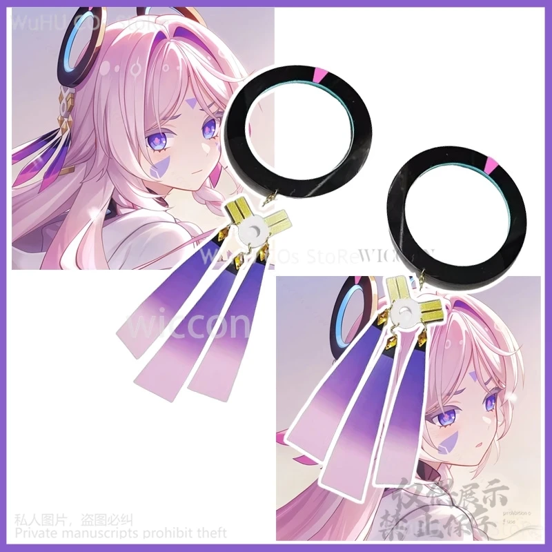 

Game Genshin Impact Cosplay Citlali Cosplay Headwear Hair Accessories For Woman Girls Cos Hair Clip Halloween Christmas Roleplay