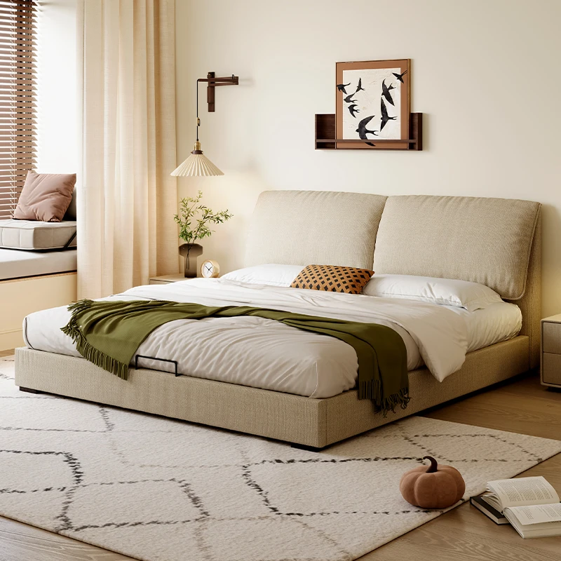 

Aesthetics Minimalist Beds Storage European Luxury Cheap Wedding Beds High Quality Luxury White Vintage Wood Muebles Furniture