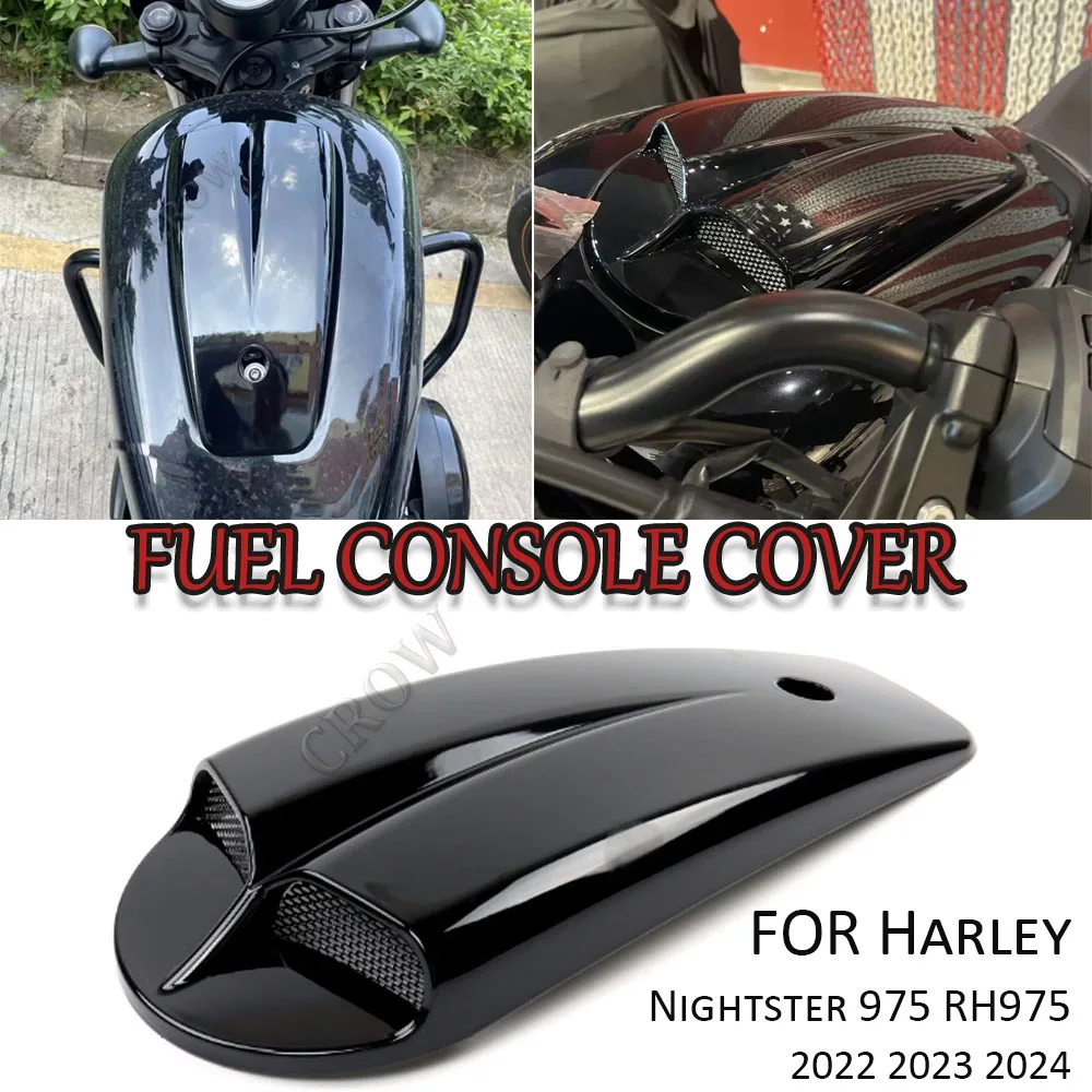 For Harley Nightster975 RH975 2022-UP New Motorcycle Accessories Fuel Console Cover Air Scoop Dash Fuel Console Trim Panel