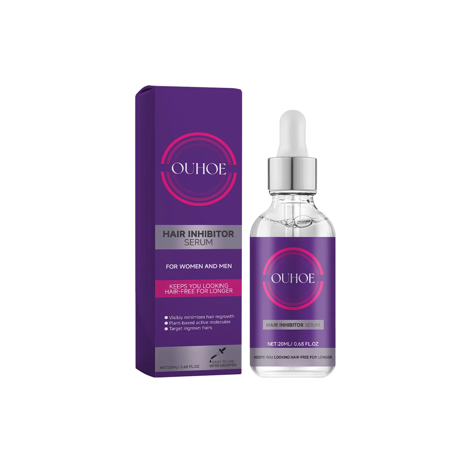 Permanent Hair Inhibition Serum Restrain Armpit Legs Arms Body Epilation Restrain Hair Growth Silky Smooth Mild Depilatory Care