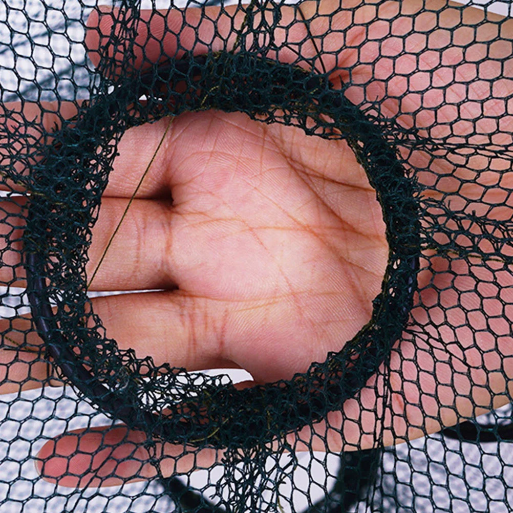 3 Pcs Fishing Shrimp Trap Compact Net Crab Folding Portable Nylon Minnow High-class