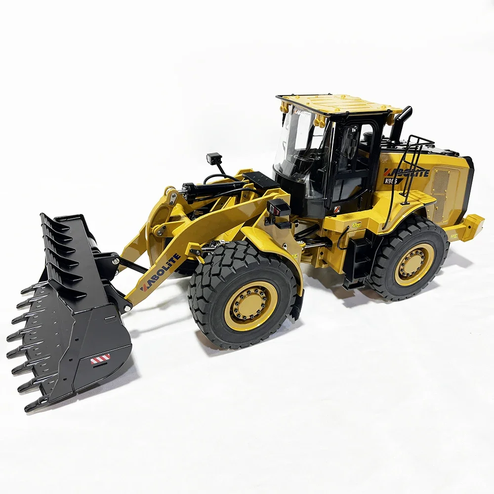 NEW K966 1/16 RC Full Metal Hydraulic Loader Model RTR Version Remote Control Battery Loader Model Adult Toy