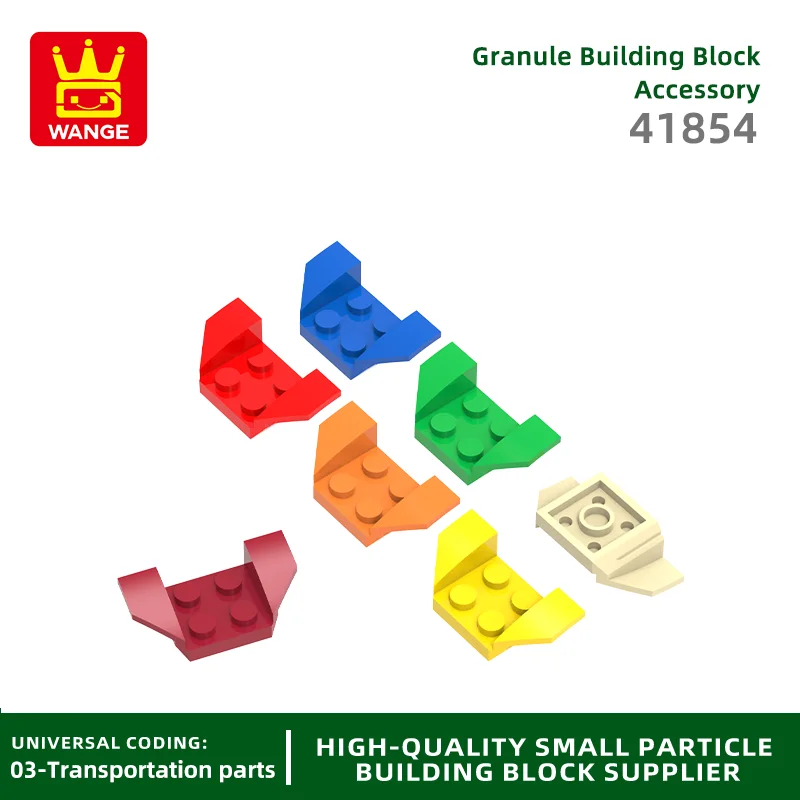 20 Pcs/lot 41854 Car Fender Wheel Eyebrow Block Moc Color Accessories Compatible with Bricks DIY Children's Toy Gift Box