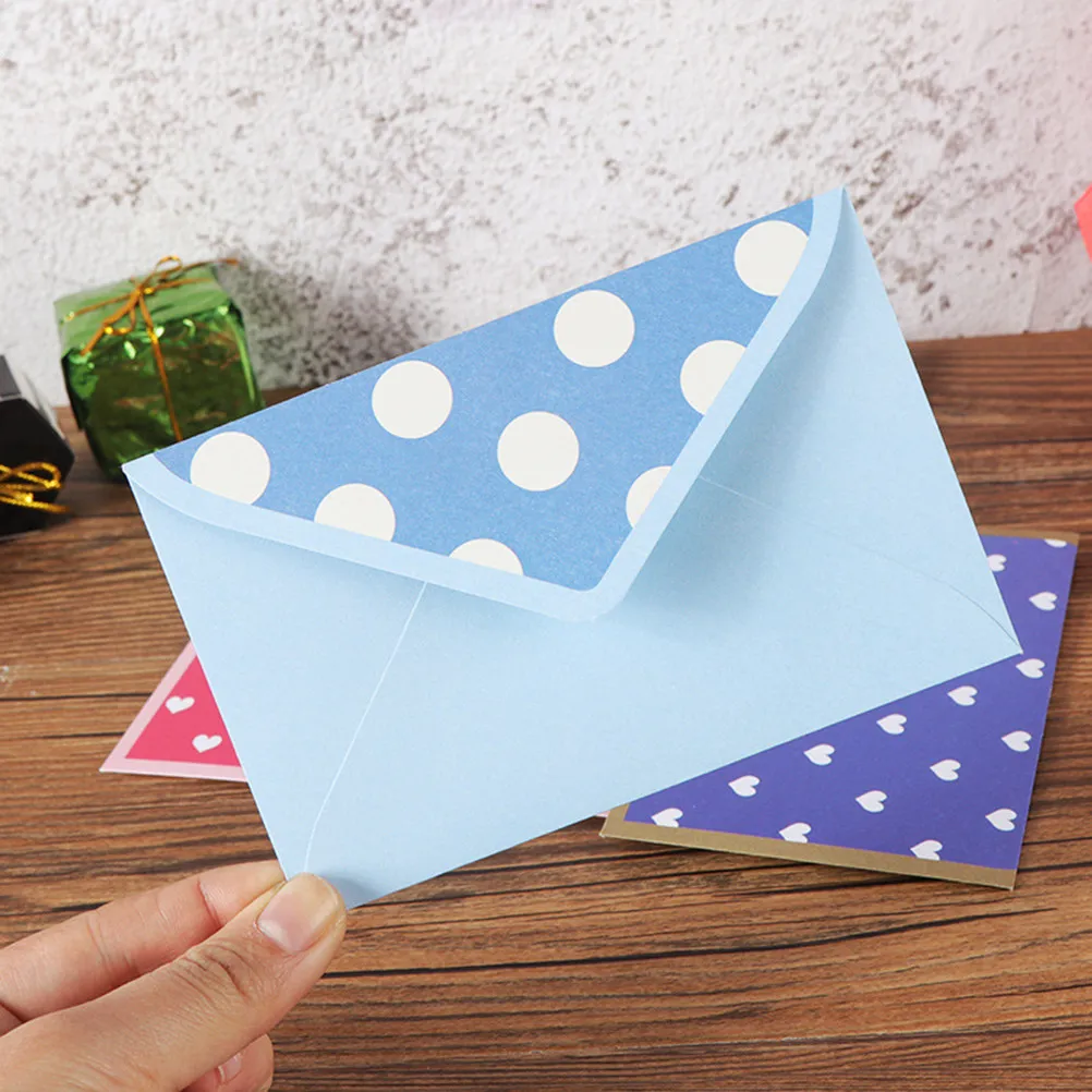 

60Pcs Mini Envelopes Set Romantic Stationery Gift Cards Envelopes for Wedding Invitations Holiday Cards Baby Shower Birthday