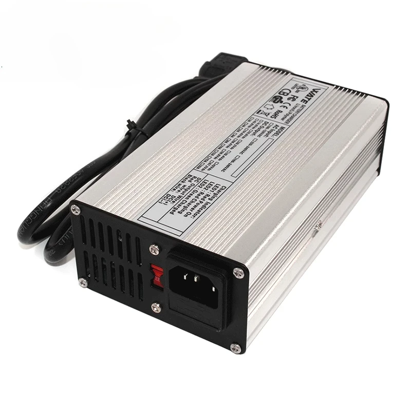 

Iron Lithium 12V24V48V Battery Charger, Smart, High-power Charger, Aluminum Case with Fan