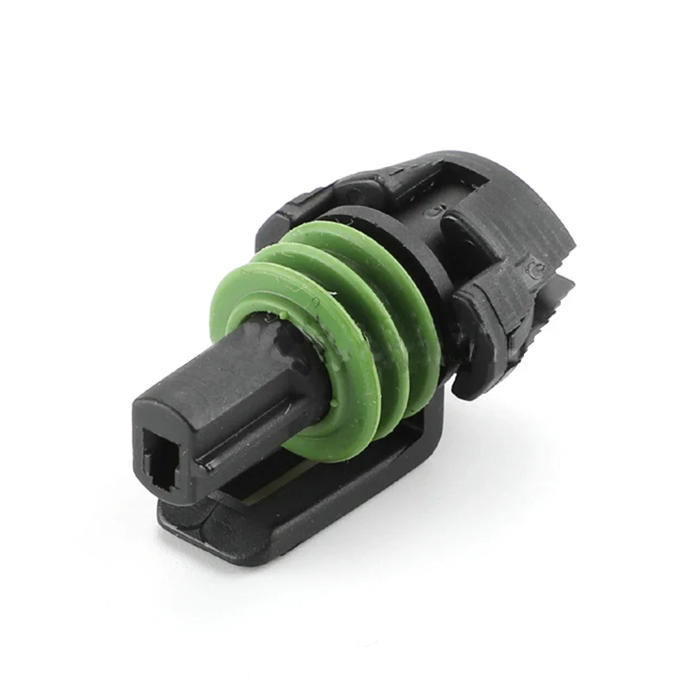 2/5/10/20/50/100 مجموعات 1pin السيارات الإسكان المكونات الأسلاك تسخير كابل موصل مقاوم للمياه 15345499 " #3