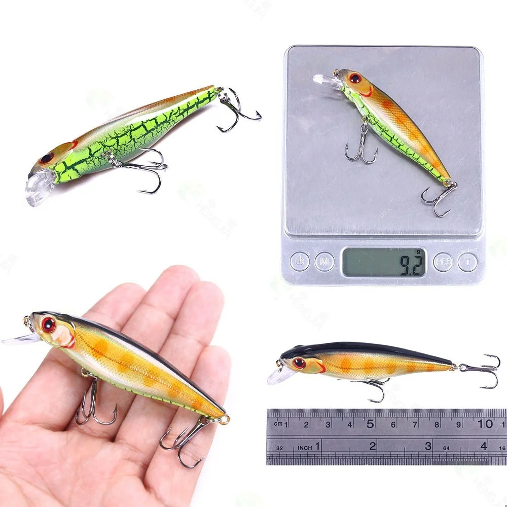 1PCS Japan Hot Model Floating Minnow Fishing Lures 8.8cm 9.2g Jerkbait Bass Pike Carkbait Wobblers Swimbait Professional Bait