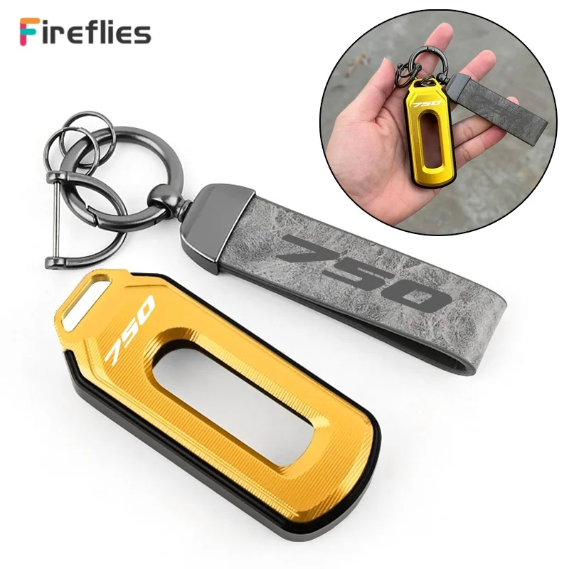 For Honda Forza 125 300 350 Forza750 Forza 750 CNC Aluminum Motorcycle Accessories Key Shell Key Case Cover Key Chain Keyring