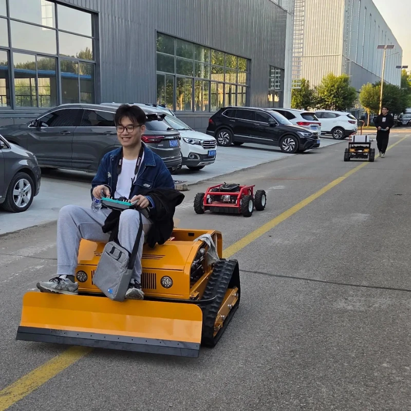 

Professional grade zero turn remote control lawn mower four stroke portable lawn mower 3800 square meters efficient outdoor work