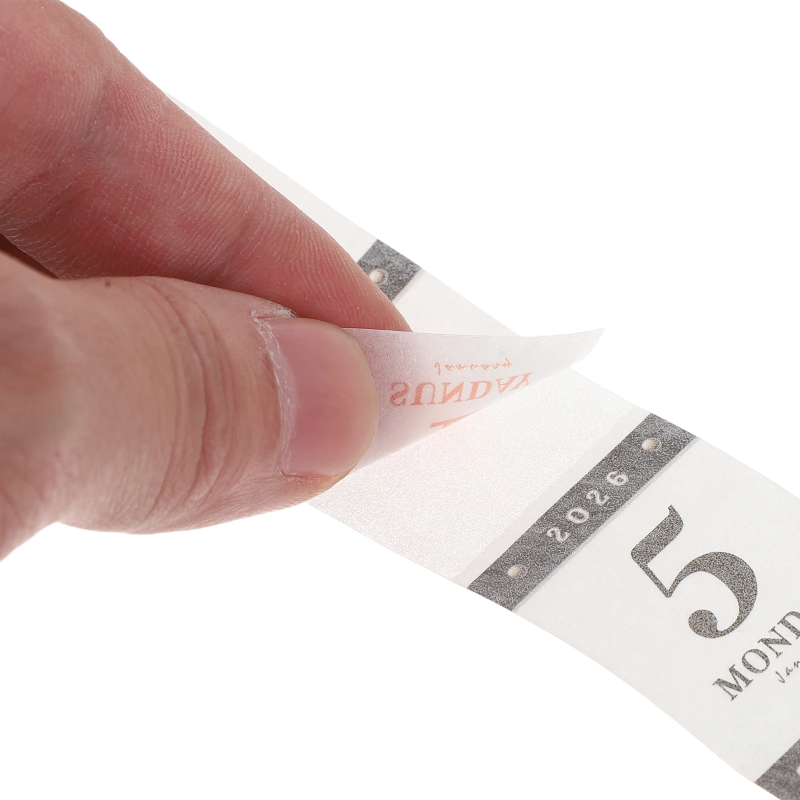 1 لفة 365 يوم التقويم تاريخ ملصقات ل 2026 المجلات الرجعية التقويم ملصقات مخطط شهري DIY بها بنفسك مذكرات سكرابوكينغ صنع