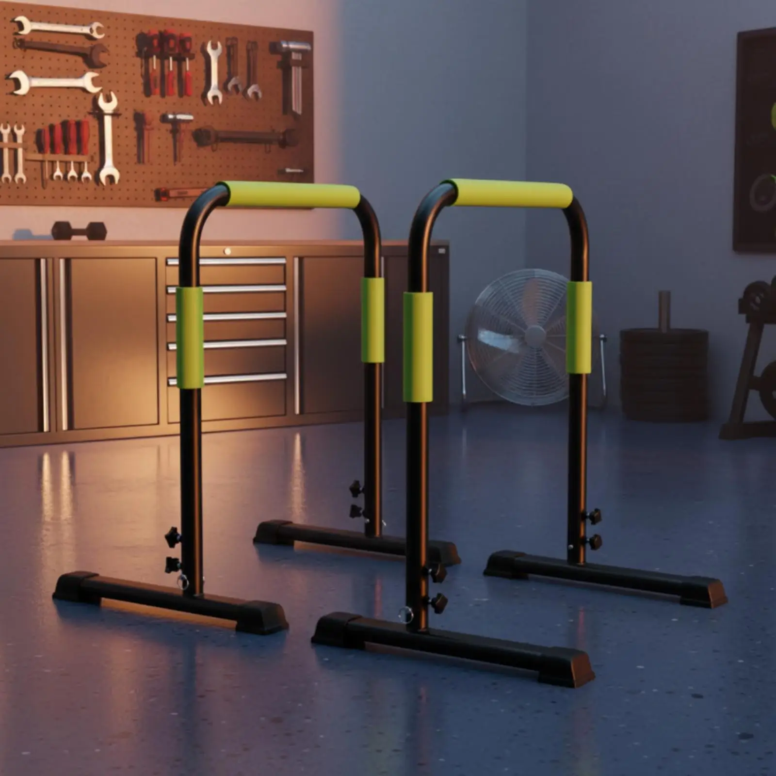 Portable Pull Up Bar Multifunctional Exercise Stand with Foam Grips Space Saving Fold Design Strength Training Bar for Indoors