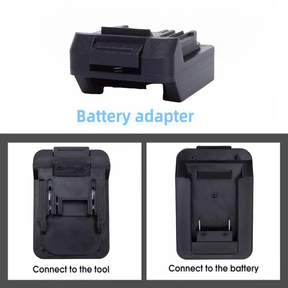 Imagem -06 - Adaptador de Bateria para Conversor de Bateria de Lítio Erbauer Ext 18v para Roteador Makita 18v Ferramentas de Broca sem Fio sem Escova Apenas Adaptador