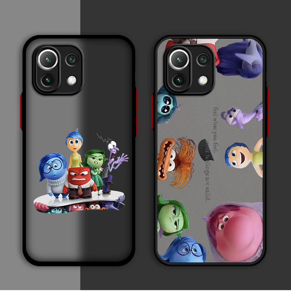 Disneys Inside Out 2 Phone Case for Xiaomi Redmi 12 12C 13C 5G 13 4G A1 A2 Plus 9 9T 10C 10 K40 Pro 9A Bumper Matte Cover