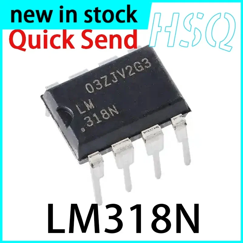 5PCS New LM318N LM318 DIP-8 Operational Amplifier Chip IC
