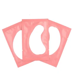 50pcs Wholesale Hydrogel Eye Patch for Building Eyelash Extension Under Eye Pads Grafted Lash Stickers Beauty Tools