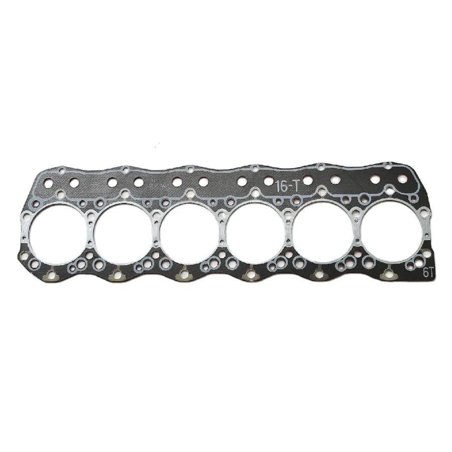 6D14T 6D14-2AT 6D14-3AT 6D15 6D15T 6D15-2AT  6D16 6D16T 6D17 6D20 Head Gasket FOR Mitsubishi Diesel Cylinder Engine Repair Part