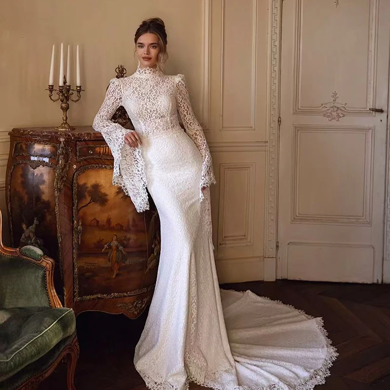 Очаровательное свадебное платье