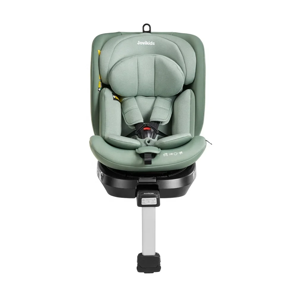 Jovikids Super Quality Baby Car Seat 360 Degree Rotation Child Safety Seat With Support Leg ISOFIX For 40 To 150cm