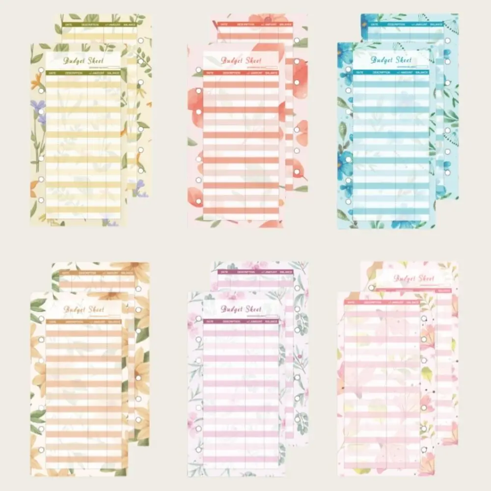 Raccoglitore per risparmio di denaro marmorizzato Porta carte Durevole Risparmio Sfide Libro Riutilizzabile Pianificatore di denaro Contanti Budget Libro Ricarica