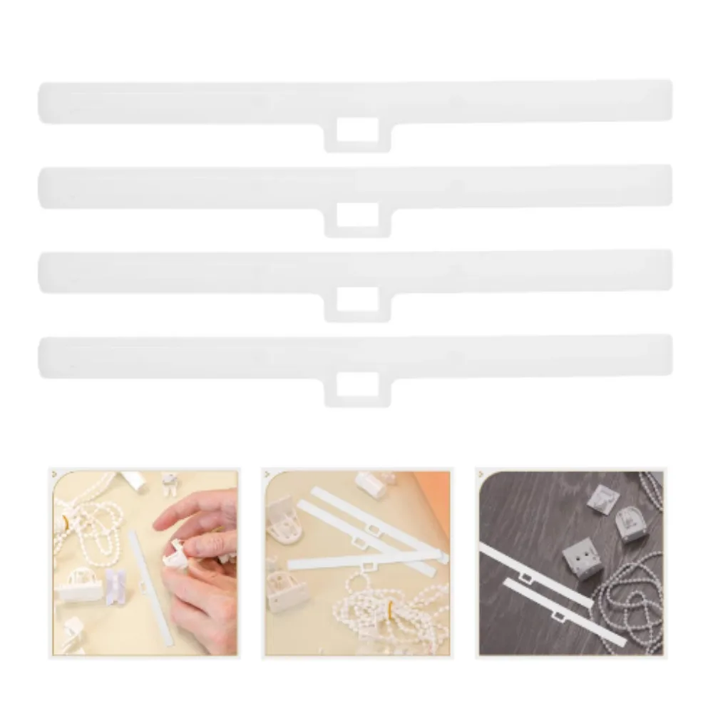 10PCs Window Home Connector Curtain Repair Clips Vertical Blind Slats Replacement Slat Hanger Chain 127MM