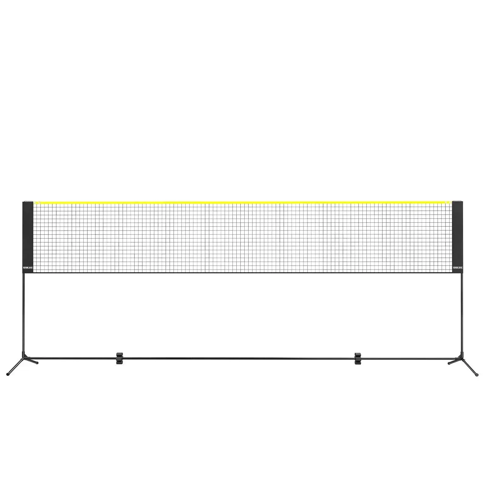 Badminton Net, Height Adjustable Volleyball Net, 14ft Wide Foldable Pickleball Net