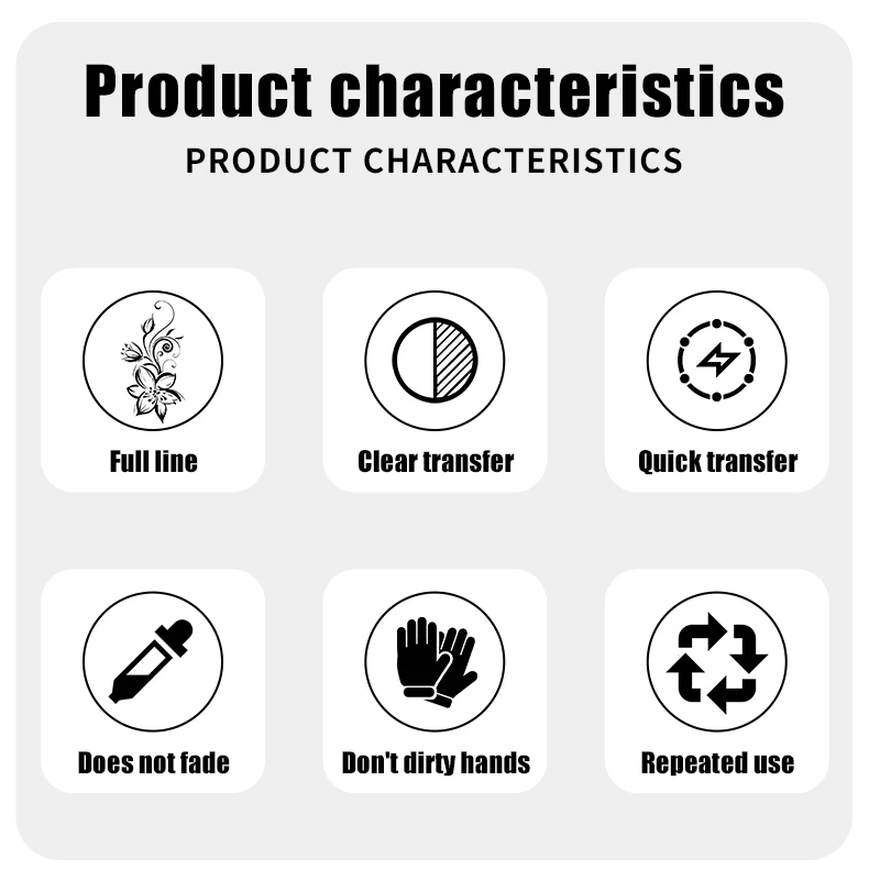 10/30/50/100Pcs Tattoo Transfer Pape A4 Size Stencil Paper Copy Paper Thermal Paper for Tattoo Transfer Tattoo Supplies
