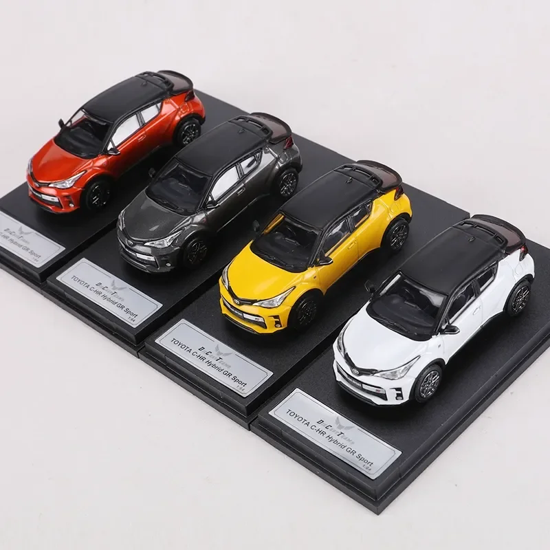 1:64 DCT Toyota C-HR GR Sport Hybrid Mk1 Diecast Model Car in lega SUV in miniatura per collezionisti adulti Ideale regalo di Natale per ragazzo